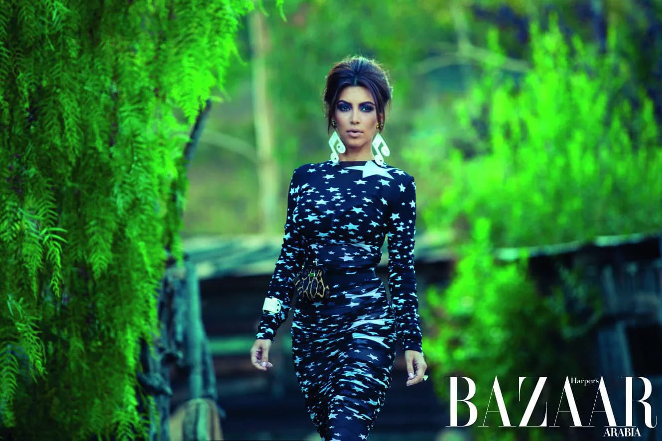 Kim Kardashian, Harper's Bazaar Arabia